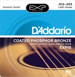 EXP16 Coated Phosphor Bronze D'Addario