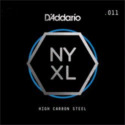 D`Addario NYS011  отдельная струна 0,011", серия NYXL