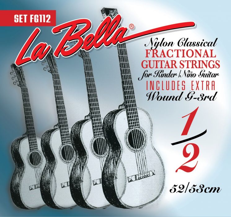 Струны для классической гитары LA BELLA FG112