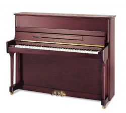 Ritmuller UP121RB(A107)  пианино, 121 см, цвет орех, полированное