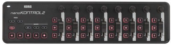 MIDI Контроллер KORG NANOKONTROL2 BK