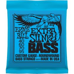 P02835 Extra Slinky Bass 40-95, Ernie Ball