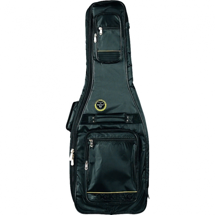 Rockbag RB20612B/ PLUS  чехол для двух электрогитар, серия Premium, подкладка 30мм, чёрный
