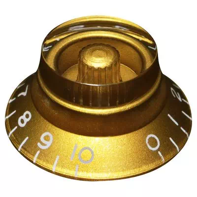 Hosco H-KG-160  ручка потенциометра Les Paul, конус, Gold