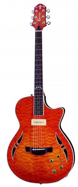 Электрогитара CRAFTER SAT-QM OS  Кейс