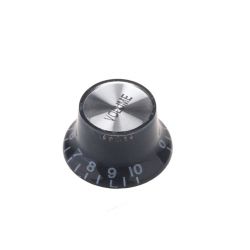 M490 Ручка потенциометра Gibson Style, Volume, метрическая, черная, Musiclily