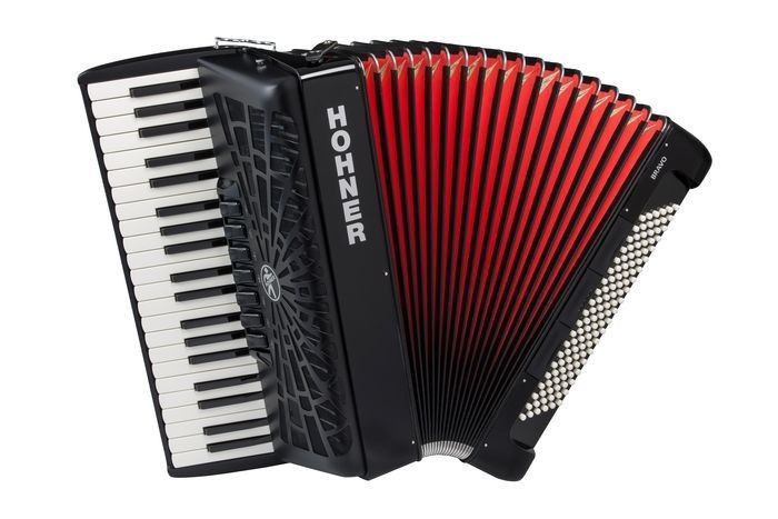 Аккордеон 4/4 HOHNER Bravo III 120 black
