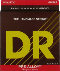 PMH-13 PRE-ALLOY Комплект струн для акустической гитары, 13, DR