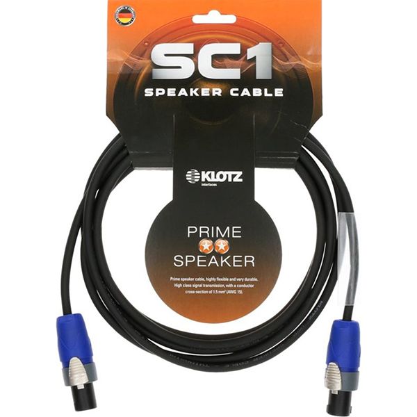 SC1-10SW Кабель акустический SpeakON, 10м, Klotz