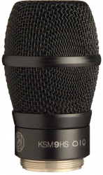 SHURE RPW186 Микрофонный капсюль KSM9HS для радиомикрофона, конденсаторный с двойной диафрагмой, переключаемая диаграмма направленности, черный
