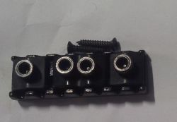 PAXPHIL PL003-BK - зажим верхнего порожка для электрогитары, черн.