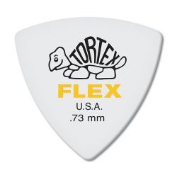 456P.73 Tortex Flex Медиаторы, 6шт, толщина 0,73мм, треугольные, Dunlop