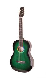H-313-GR Акустическая гитара, отделка глянцевая, цветная, Амистар