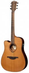 Гитара электроакустическая для левшей LAG TL-100D CE