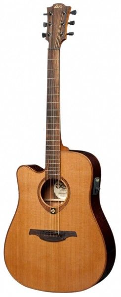 Гитара электроакустическая для левшей LAG TL-100D CE