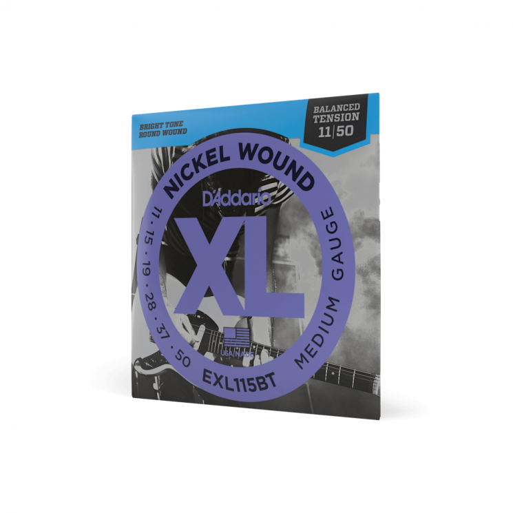 Струны для электрогитары D'ADDARIO EXL115 BT