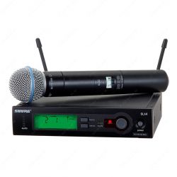 Радиосистема (радиомикрофон) SHURE SLX24E/SM58 P4 702 - 726 MHz