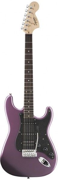 Электрогитара FENDER SQUIER AFFINITY STRATOCASTER HSS RW BURGUNDY MIST