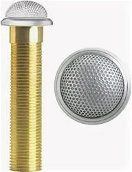 SHURE MX395AL/O Маленький микрофон граничного слоя конденсаторный всенаправленный, 50-17000 Гц, 42 мВ/Па, Max.SPL 114 дБ, разъем XLR. Серебристый