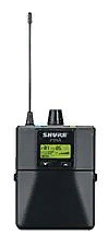 SHURE P3RA K3E Приемник персонального мониторинга PSM300, 606-630 МГц, технология MixMode, динамический диапазон 90 дБ, до 90 м, металлический