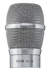 SHURE RPW188 Микрофонный капсюль KSM9 для радиомикрофона, конденсаторный с двойной диафрагмой, переключаемая диаграмма направленности, серебристый