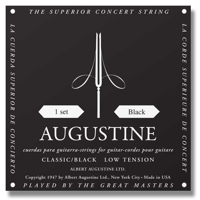 Classic-BLACK-SP Комплект струн для классической гитары AUGUSTINE