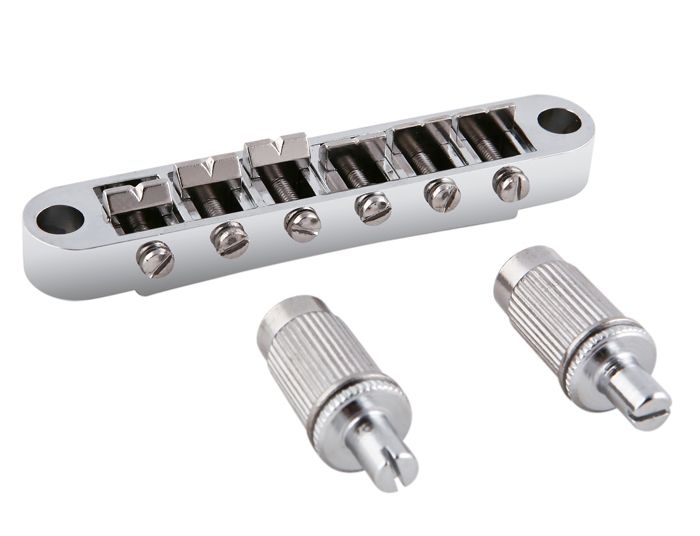 BM-03-CR Бридж Tune-O-Matic, хром, Metallor
