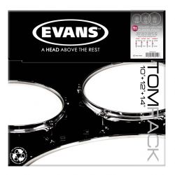 ETP-PC1CLR-F Power Center Clear Fusion Набор пластика для том барабана 10''/12''/14'', Evans