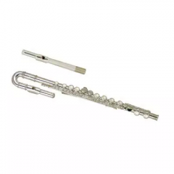 Wisemann DFL-450  флейта C студенческая, не в линию, без резонаторов, 2 головки, посеребренная