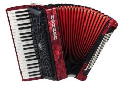Аккордеон 4/4 HOHNER Bravo III 120 red