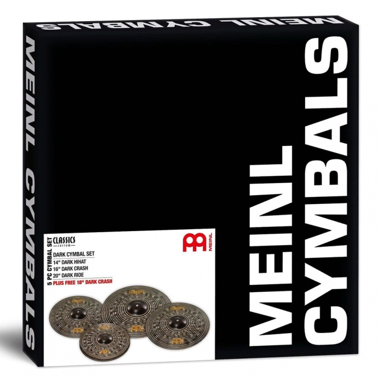 Meinl classics custom shop dark crash 18