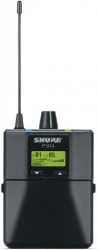 SHURE P3RA M16 Приемник персонального мониторинга PSM300, 686-710 МГц, технология MixMode, динамический диапазон 90 дБ, до 90 м, металлический