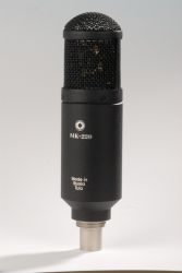 МК-220-Ч Микрофон конденсаторный, мультидиаграммный, черный, в картонной упаковке, Октава