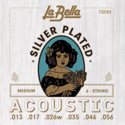 Струны для акустической гитары LA BELLA 700 M