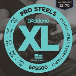 EPS500 ProSteels 12-70, C6, D'Addario