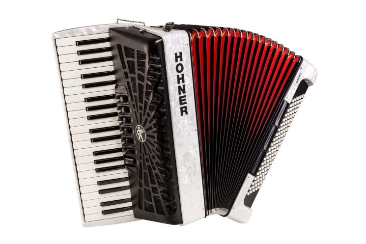 Аккордеон 4/4 HOHNER Bravo III 120 white
