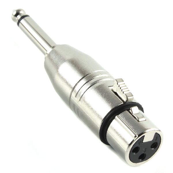 CA309 Переходник (разъем переходной) XLR гнездо — 1/4'' моно штекер, Soundking