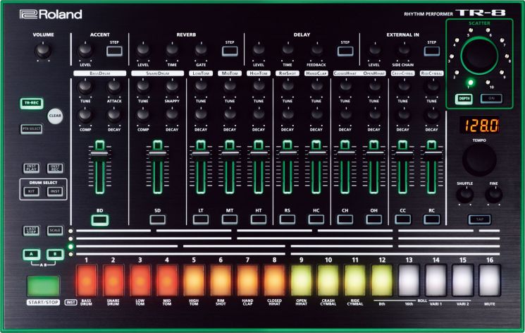 Драм-машина ROLAND TR-8