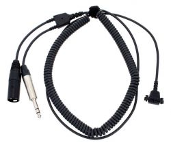 502456 Cable-H-X3K1 Кабель для гарнитуры, XLR3/6,3мм, Sennheiser