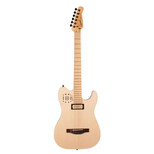 041879 Acousticaster Deluxe MN Электро-акустическая гитара, Godin