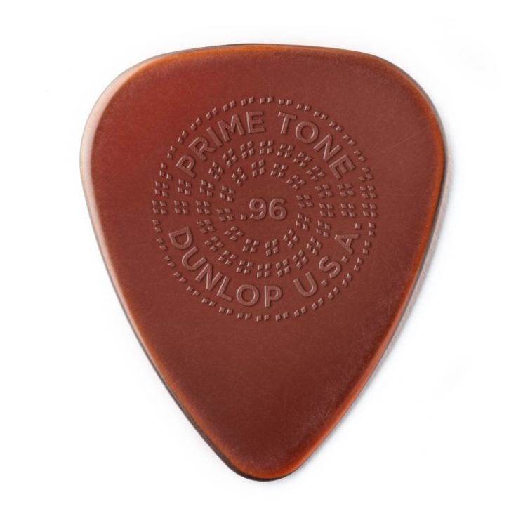510R.96 Primetone Медиаторы, 12шт, толщина 0.96 мм, с насечкой, стандартные, Dunlop