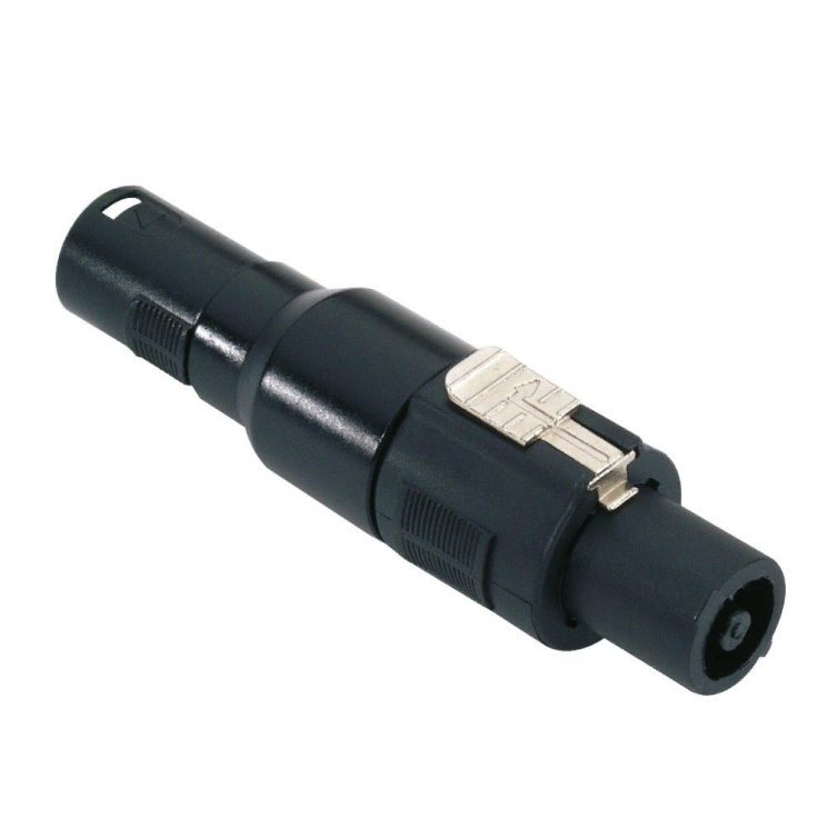 Adam Hall 7866  переходник 4-пиновый SpeakON(M)-XLR(M)