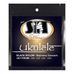  SIT UK110S-BK, Ukulele Standard Black (Soprano / Concert)
