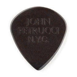 Dunlop 518PJPBK John Petrucci Primetone Jazz III 3Pack  медиаторы, толщина 1.38 мм, черный, 3 шт.