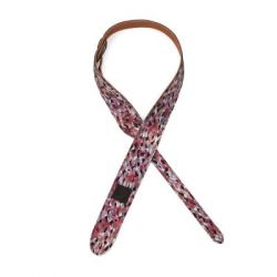PLANET WAVES 2` Suede with Multi-Color Snakeskin Print