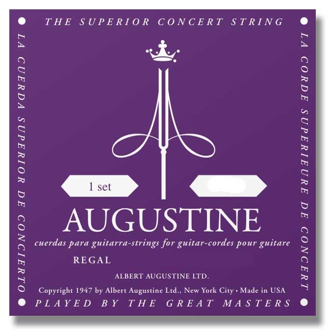 Regal-BLACK Комплект струн для классической гитары AUGUSTINE