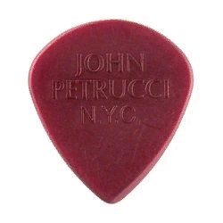 Dunlop 518PJPRD John Petrucci Primetone Jazz III 3Pack  медиаторы, толщина 1.38 мм, красный, 3 шт.