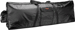 STAGG K10-128 - чехол для синтезатора мягкий, Мягкий чехол, прокладки 10 мм, размеры: 128 х 41 х 15 см, для ROLAND G-800, YAMAHA MOTIF XS7, цвет: черный