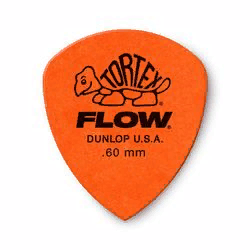 Dunlop 558P060 Tortex Flow Standard 12Pack  медиаторы, толщина 0.6 мм, 12 шт.