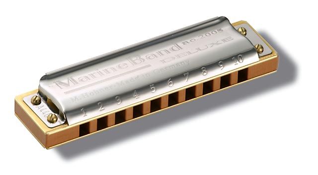 Губная гармоника диатоническая HOHNER Marine Band Deluxe 2005/20 Db